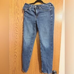 American Eagle Outfitters Men's Skinny Jeans in Blue Denim